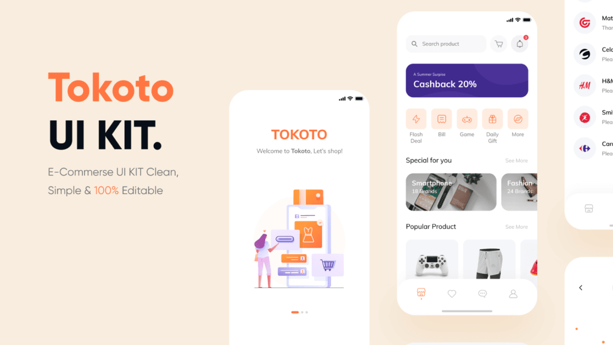 Tokoto Shop App